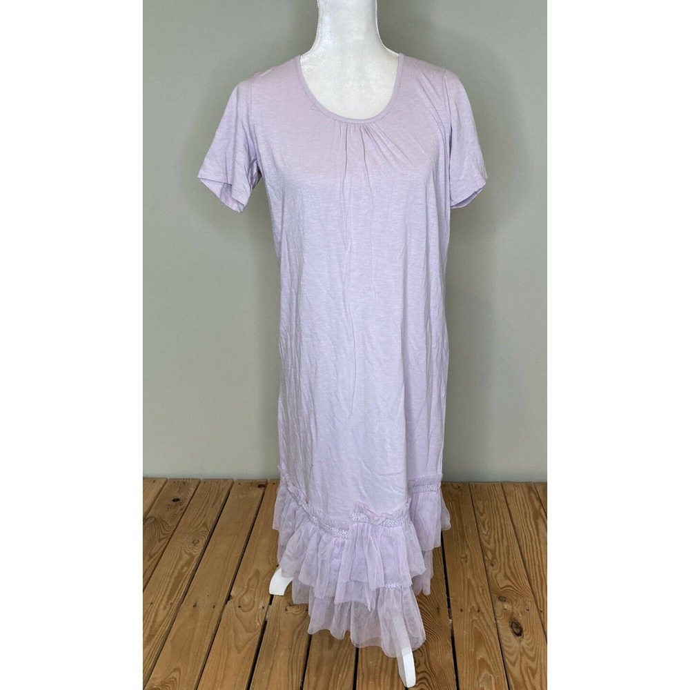 NWT Emberley Lavender Tulle Hem Midi Dress XS